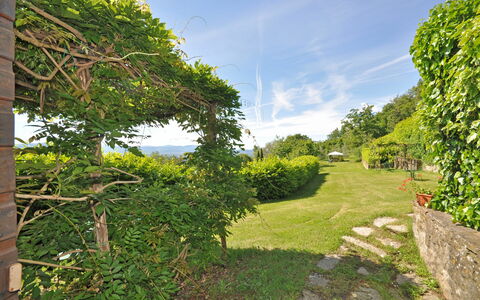 Unterkunft Civetta 2: Garten