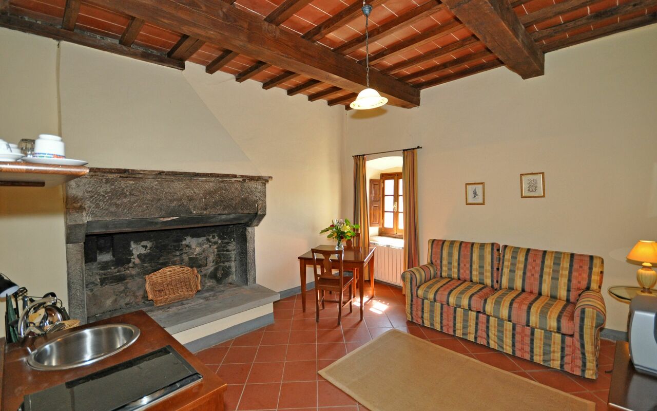 Unterkunft Civetta 5: Esszimmer, Küche, Wohnzimmer