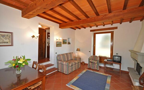 Unterkunft Civetta 3: Esszimmer, Wohnzimmer