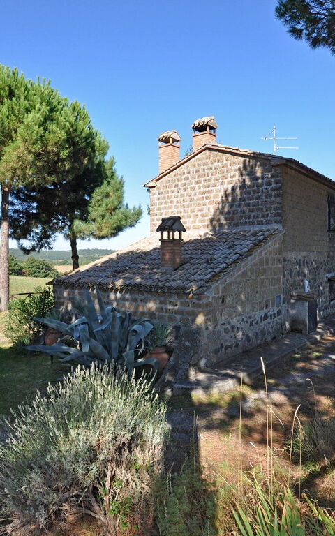 Ginestrella: Außen, Garten