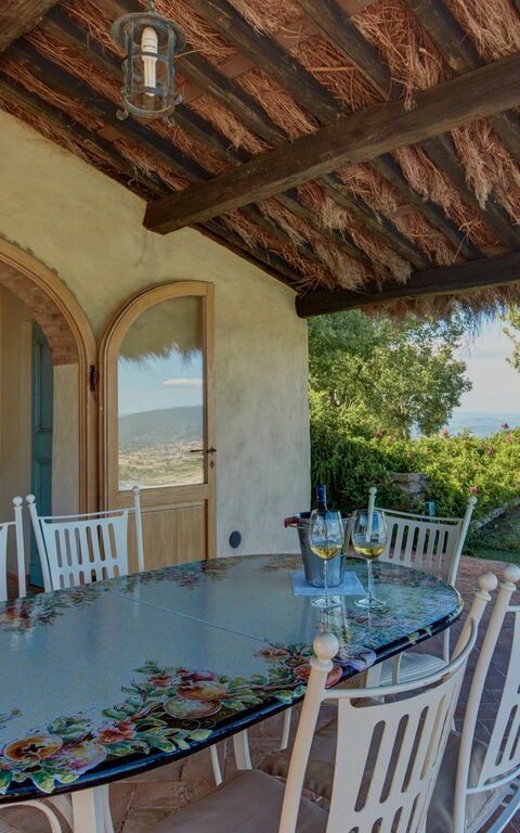 Villa Agazzi: Balkon / Terrasse / Patio