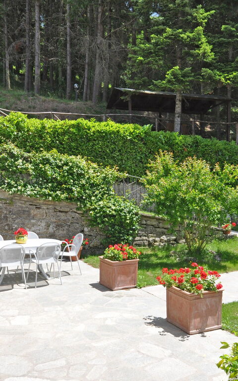 Villa Dame: Außen, Draussen