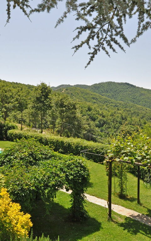 Villa Dame: Garten, Schwimmbad