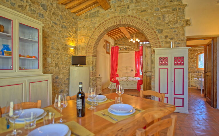 Unterkunft Arturo 2 - Dependance: Esszimmer, Wohnzimmer