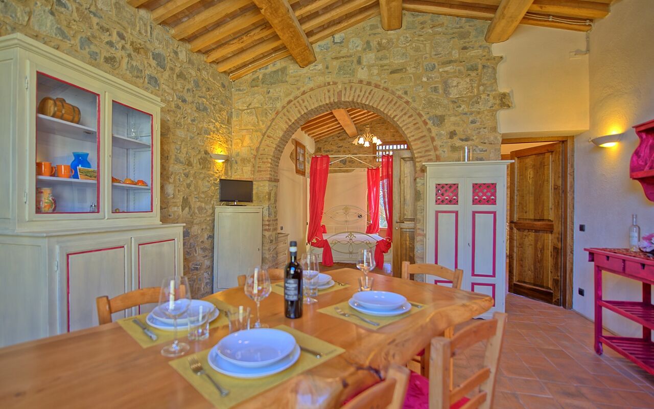 Unterkunft Arturo 2 - Dependance: Esszimmer, Wohnzimmer