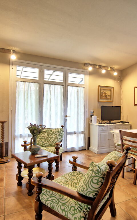 Casa Ovile: Esszimmer, Wohnzimmer