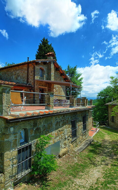 Panzalla: Außen, Garten