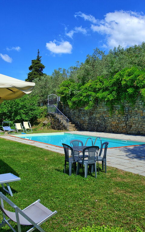 Panzalla: Garten, Schwimmbad