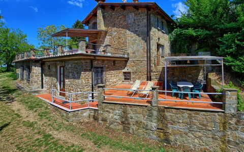 Unterkunft Rondini: Außen, Garten