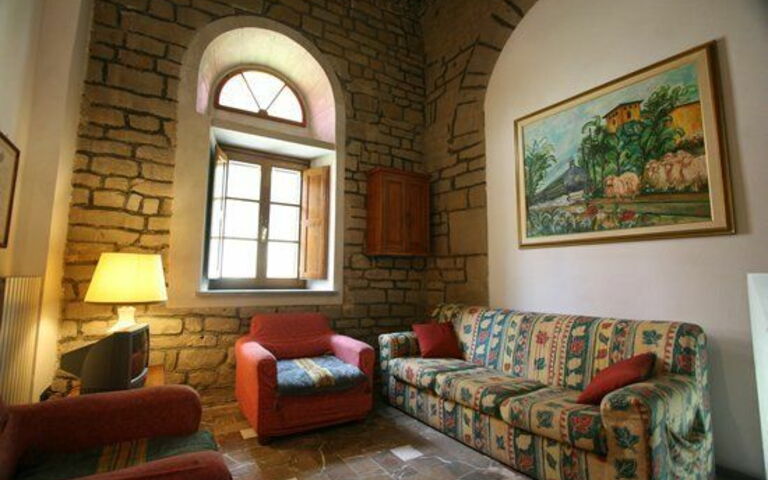 Unterkunft Cappella: Wohnzimmer