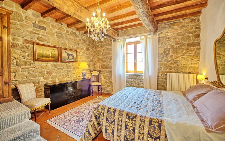 Unterkunft Rustico: Schlafzimmer