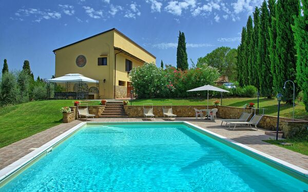 Villa Gloria: Schwimmbad