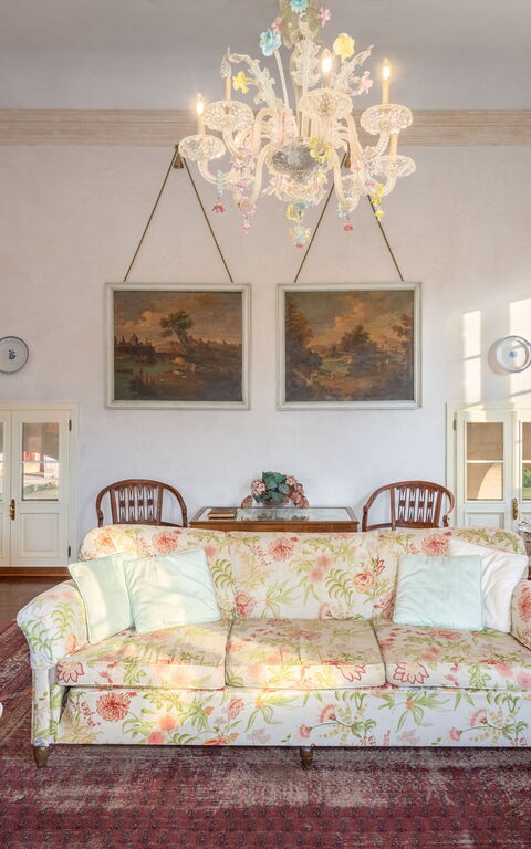 Ca' Marcello: Wohnzimmer