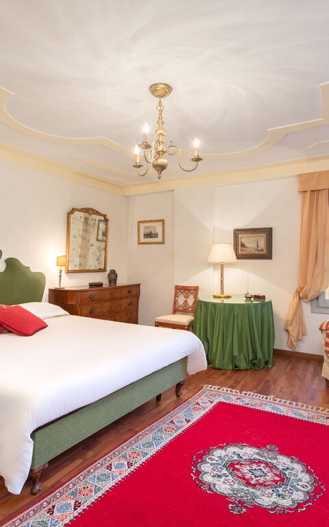 Ca' Marcello: Schlafzimmer