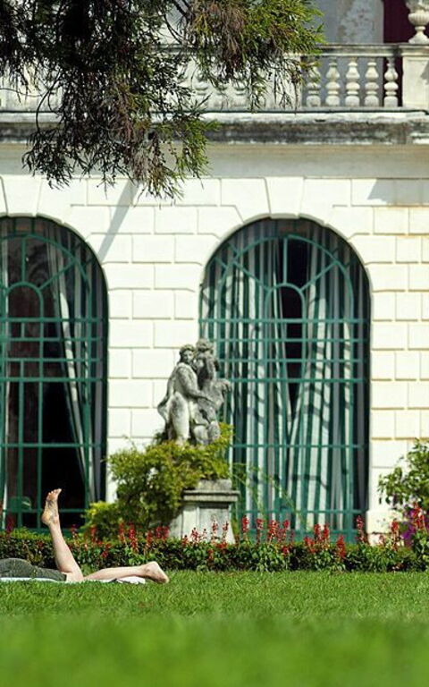 Ca' Marcello: Draussen, Garten