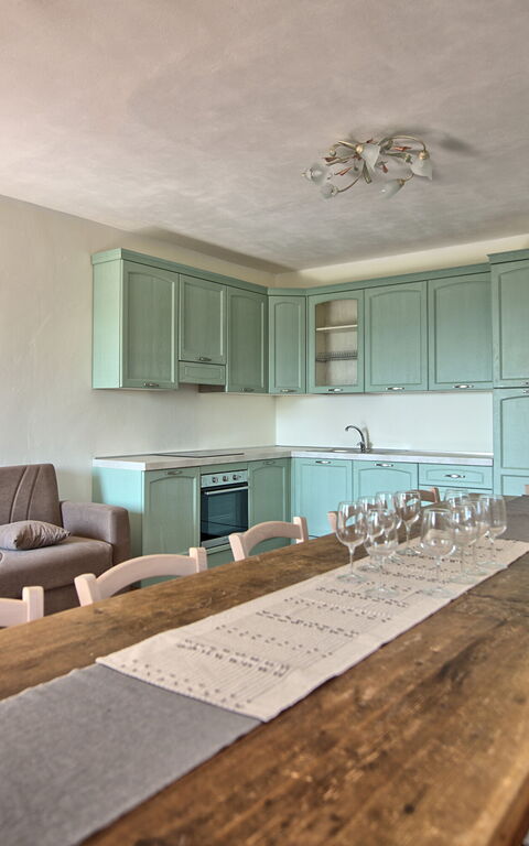 Querciolaia: Esszimmer, Küche