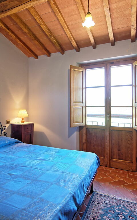 Villa Poggetta: Schlafzimmer