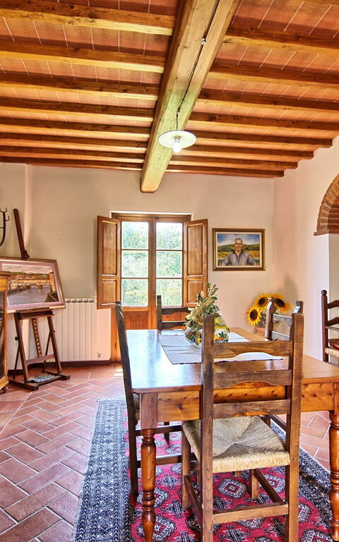 Villa Poggetta: Esszimmer