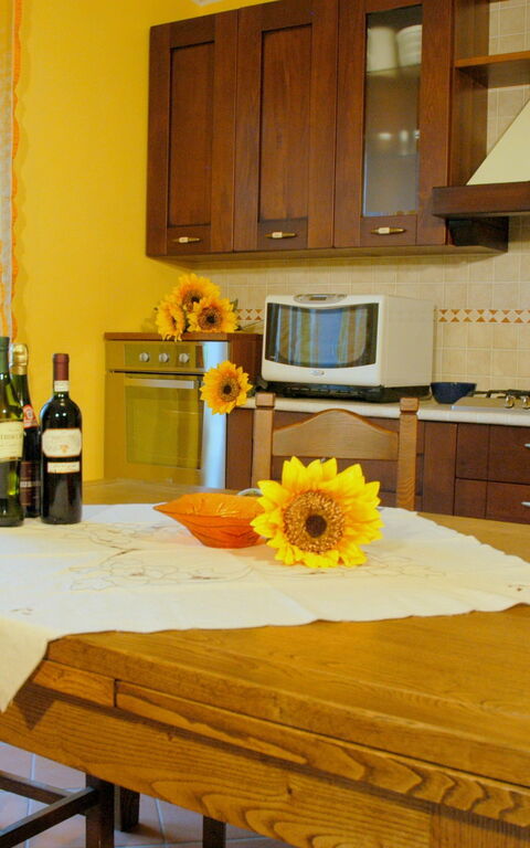 Villa Saida: Esszimmer, Küche