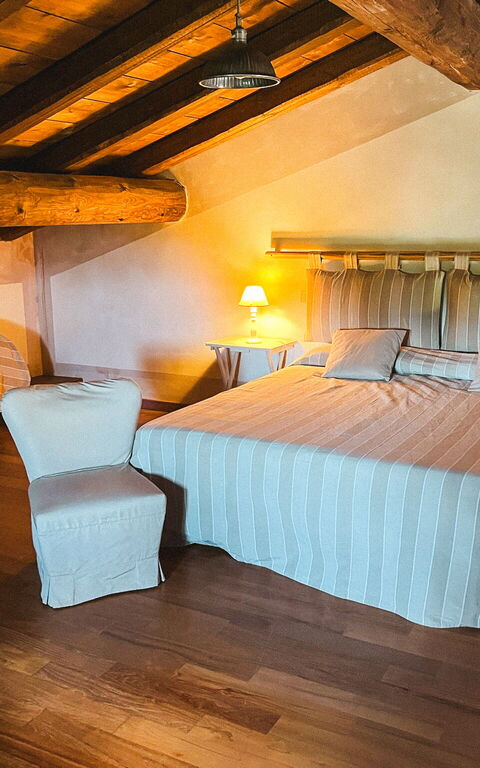 La Cenerara: Schlafzimmer