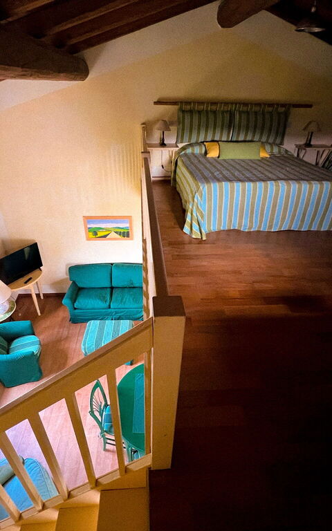 La Cenerara: Schlafzimmer