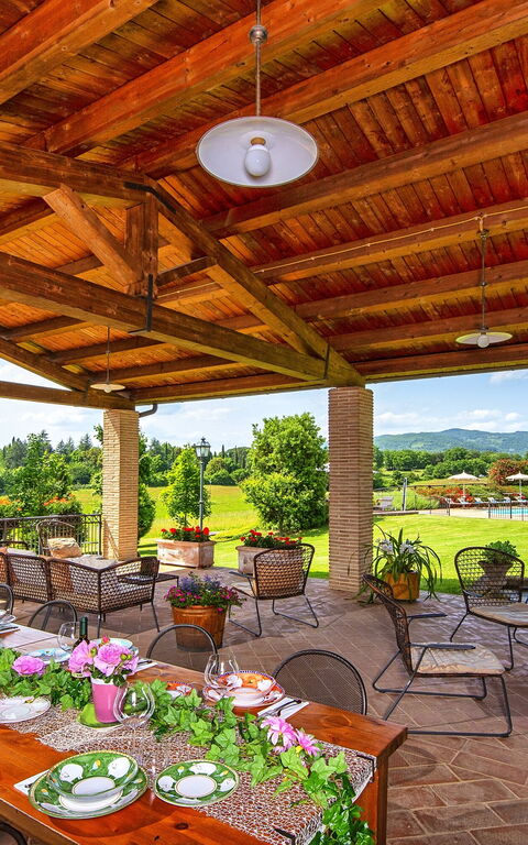 Podere Sant'angelo: Balkon / Terrasse / Patio, Draussen