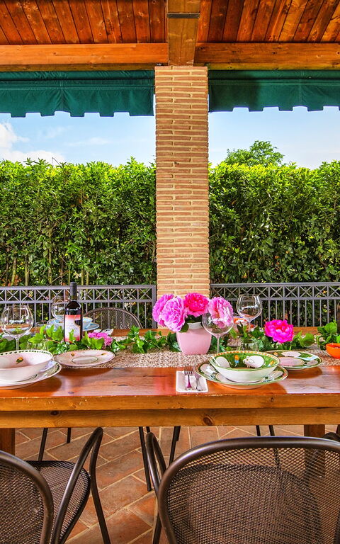 Podere Sant'angelo: Balkon / Terrasse / Patio, Draussen