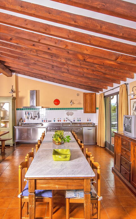 Podere Sant'angelo: Esszimmer, Küche