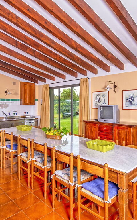 Podere Sant'angelo: Esszimmer, Küche