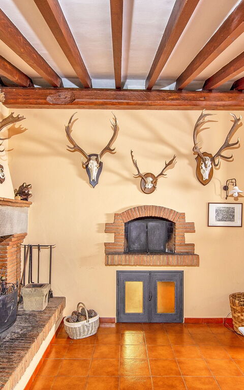 Podere Sant'angelo: Wohnzimmer