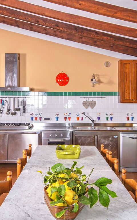 Podere Sant'angelo: Esszimmer, Küche