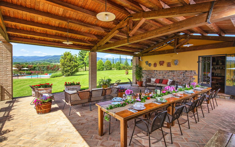 Podere Sant'angelo: Balkon / Terrasse / Patio, Draussen