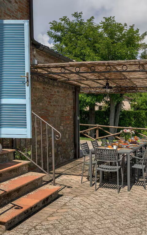 Villa Giare: Außen, Balkon / Terrasse / Patio, Draussen