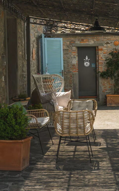 Villa Giare: Außen, Balkon / Terrasse / Patio, Draussen