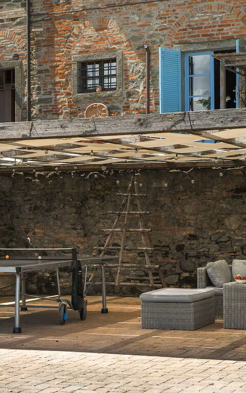 Villa Giare: Außen, Balkon / Terrasse / Patio, Draussen