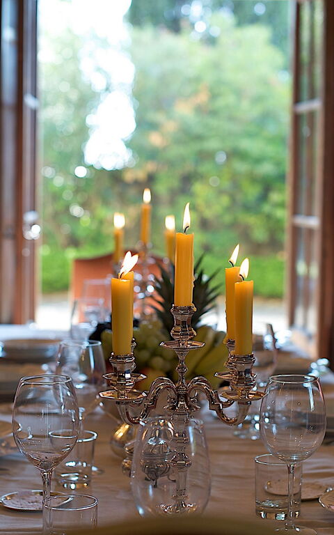 Villa Pedone: Esszimmer