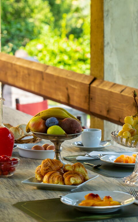 Villa Pedone: Esszimmer