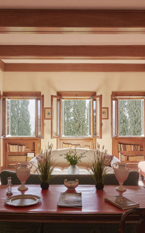 Villa Pedone: Wohnzimmer