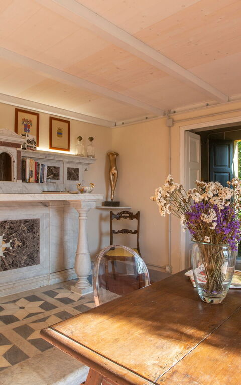 Villa Pedone: Wohnzimmer