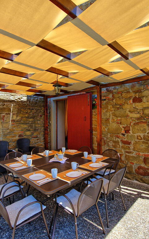 Villa Crispinino: Balkon / Terrasse / Patio, Draussen