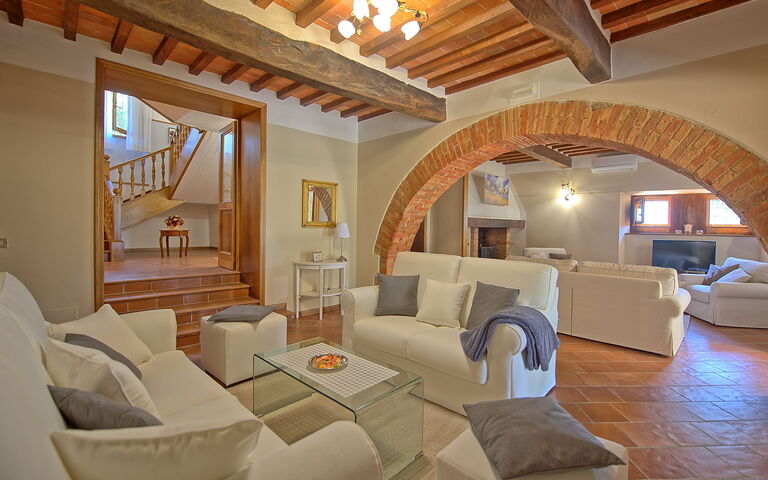 Villa Crispinino: Wohnzimmer