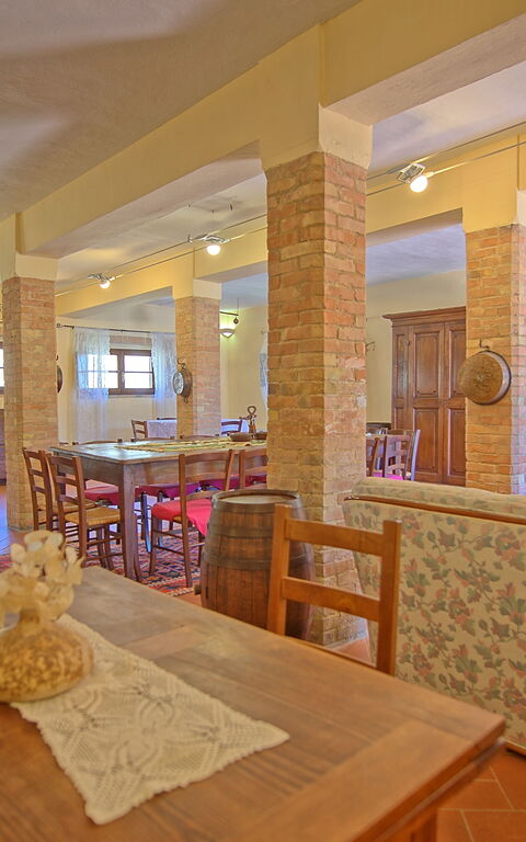 Cerretalta: Esszimmer, Wohnzimmer