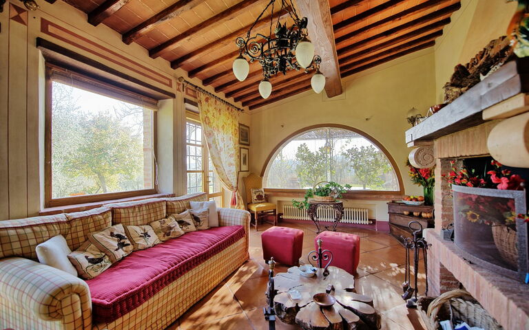 Villa Corolle: Wohnzimmer