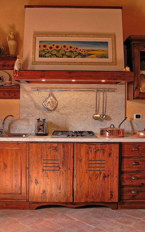 Villa Sant' Angelo: Küche