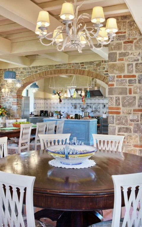 Villa Sant' Angelo: Esszimmer