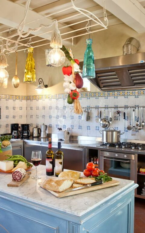 Villa Sant' Angelo: Küche