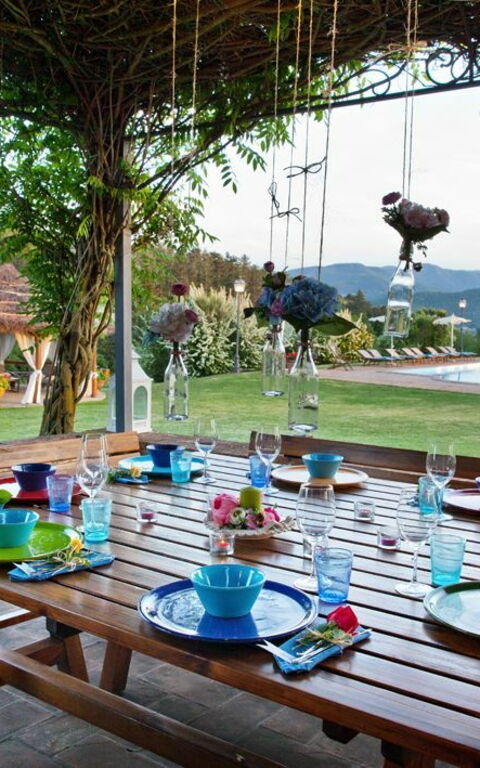 Villa Sant' Angelo: Draussen, Garten