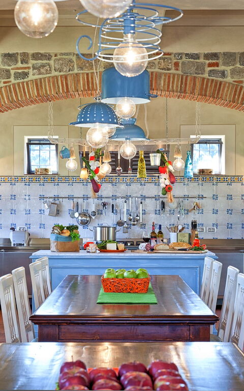 Villa Sant' Angelo: Esszimmer