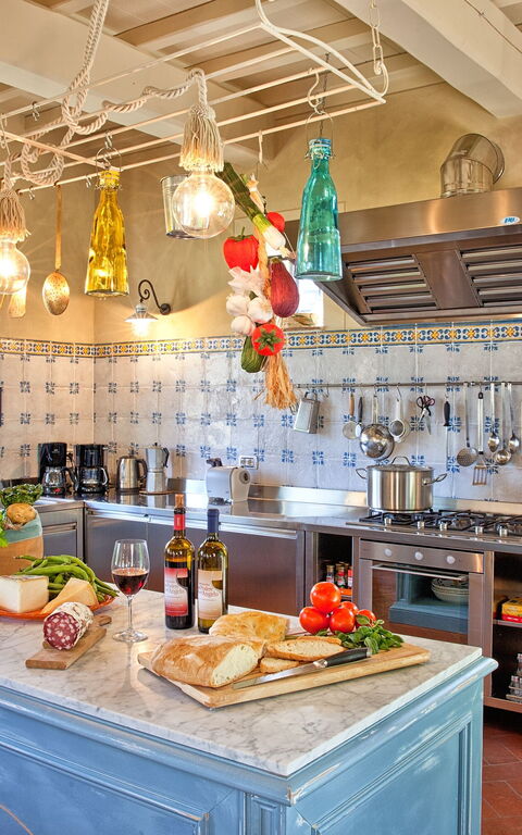 Villa Sant' Angelo: Küche