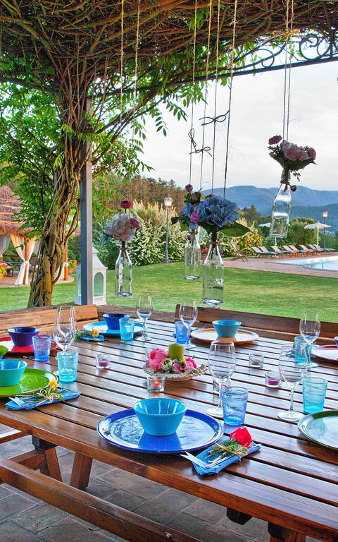 Villa Sant' Angelo: Garten